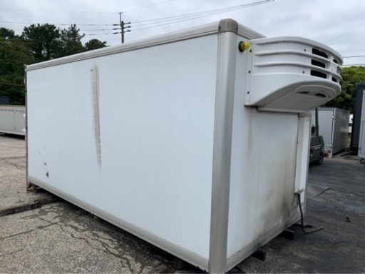 ‼️格安‼️ No.618 アルミバン 3ｔ 車 アルミ 箱 バイク 倉庫 トラック コンテナ 米 保管庫 物置 DIY