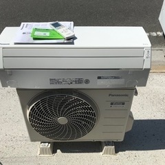 値下げ☆Panasonic  パナソニック　2.2kwエアコンCS-J228C-W  2018年製