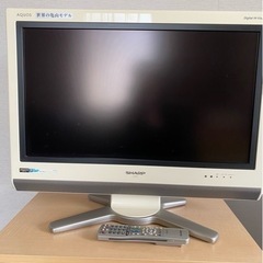 シャープ32型3000円棚付きの画像
