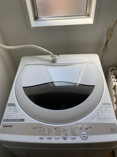 東芝　全自動洗濯機　2021年式