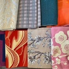 【無料】古着 着物 帯　8枚セット