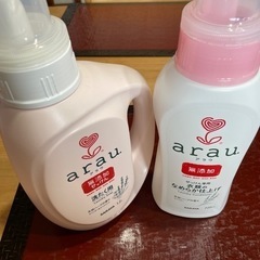 値下げ中✨arau アラウ　４点セット　　洗濯用洗剤&柔軟剤　