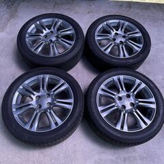 【取引中】ホンダ　フィット　GE系純正ホイール・タイヤ　185/55R16　6J+53　4H　PCD100