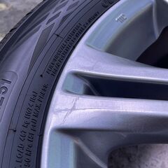 【取引中】ホンダ　フィット　GE系純正ホイール・タイヤ　185/55R16　6J+53　4H　PCD100の画像