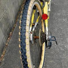 【使用感あり】6段速切替付子供用自転車24インチの画像