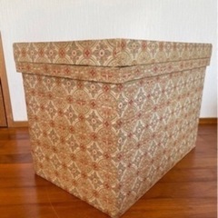 古い茶箱　希少　大型　ヴィンテージ　湿気防止　