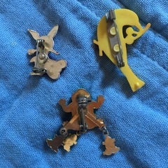 動物ブローチ　3個セットの画像