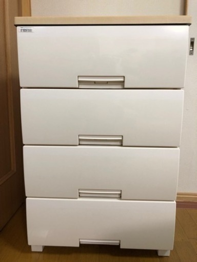 衣装ケース　4段　Fits フィッツプラス  収納ケース　幅55cm