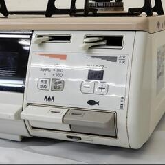 値下げ RINNAI リンナイ グリル付きガステーブル ガスコンロ RT63WHT-R 2016年製 都市ガス12A・13A 右強火の画像