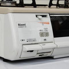 値下げ RINNAI リンナイ グリル付きガステーブル ガスコンロ RT63WHT-R 2016年製 都市ガス12A・13A 右強火の画像