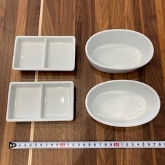 食器 お皿のセット どんぶり スクエア 大皿 など 【used】の画像