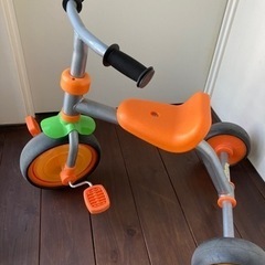 シンプル三輪車　室内保管品