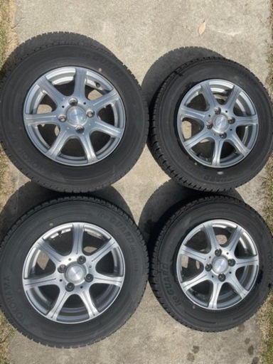 145/80R13 スタッドレスアルミホイール　ダイハツ　タント