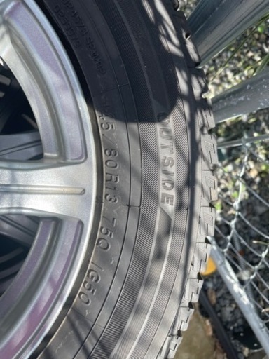 145/80R13 スタッドレスアルミホイール　ダイハツ　タント