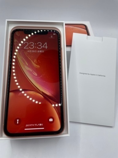 iPhone XR Coral 64 GB SIMフリー #22082