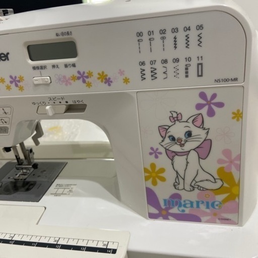 ブラザー家庭ミシンbrother NS100-MRディズニーバージョン