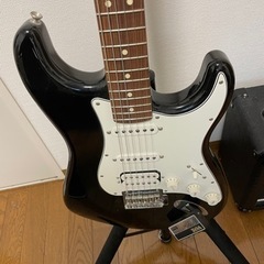 引越し 急募 ギター 使用頻度数回 フェンダー Fender ブラック 黒 