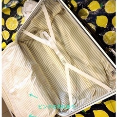 【スーツケース】2輪 45ℓ ブラウンの画像