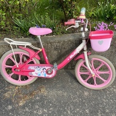 ディズニー プリンセス 自転車の中古が安い！激安で譲ります