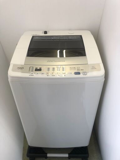 22H076 ジC AQUA 全自動洗濯機 7.0kg AQW-V700D