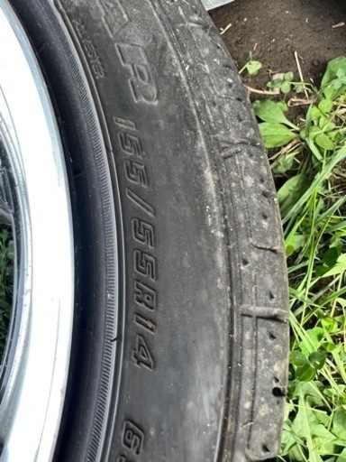 タイヤホイール　ローダウン車に