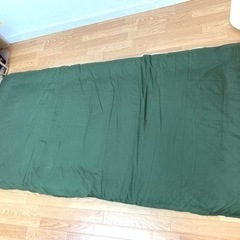 敷布団　緑