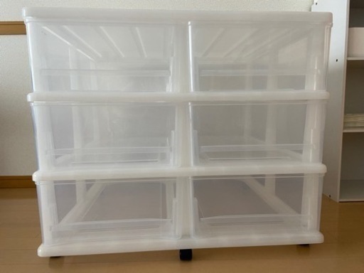 （受渡者決定）新品！ニトリ押入れ収納ケース