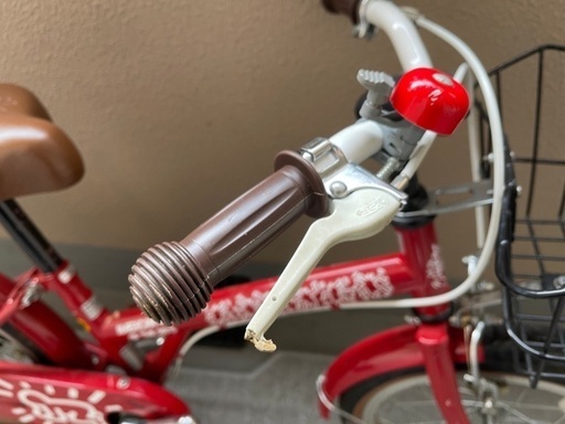 子供用自転車 16インチ 補助輪付 キースヘリング (うさぎ) 住吉の