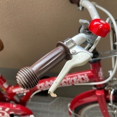 子供用自転車 16インチ 補助輪付 キースヘリングの画像