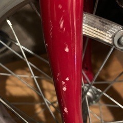 子供用自転車 16インチ 補助輪付 キースヘリングの画像