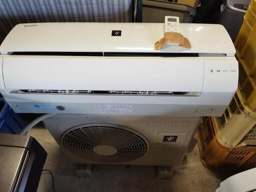 シャープ 冷暖房 ルームエアコン AY-E22SD プラズマクラスター搭載 リモコン付 6~9畳