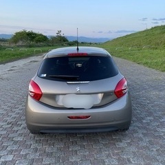 距離浅　プジョー208 シエロ　距離57000kmの画像