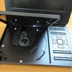 ポータブルDVDプレーヤー　BLUEDOT BDP-3720K [ブラック]の画像