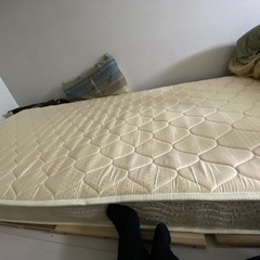 【0円】緊急、無料でシングルマットレスをお譲りします。の画像