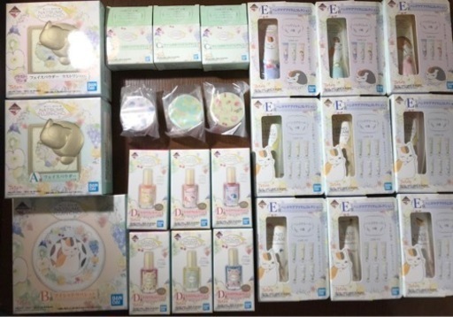 夏目友人帳　一番コフレ　全種各1個(A,B,C,D,E,ラストワン)フルコンプリートセット