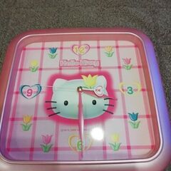 ハローキティ　壁掛け時計