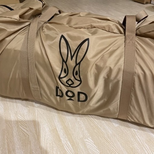 お値下げ中‼️DOD カマボコテント3Sタン【箱と専用マットシートセット付き】