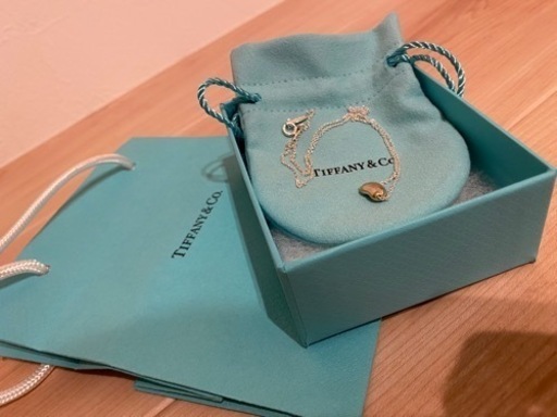 Tiffany ビーンデザインペンダント【価格交渉可能です】