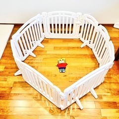ベビーゲート兼 ベビーサークル兼 パーテーションの画像