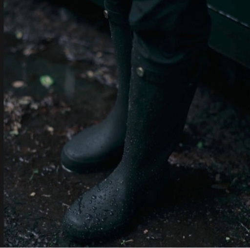 長靴 Daiichi Rubber "RAKA" BLACK x BLACK