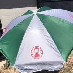 『取引中』Colemanビーチパラソル(中古)