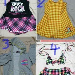 120cm🎵激安お得セット(３択)＋追加(水着・上着 先着順２択) の画像