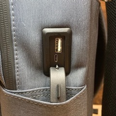 多機能性　リュック　撥水　スマホ充電　USBポート搭載 15.6インチ　パソコンの画像