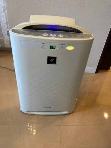 【シャープ】加湿付 空気清浄機 KC-B50-W❗️【動作確認済】