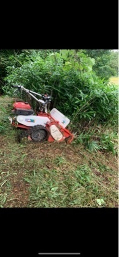 最終値下げ⚠️ハンマーナイフモア、クローラタイプHRC802 法面も楽々