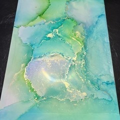 アルコールインクアート体験ワークショップを開催しますの画像