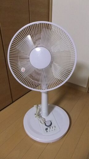 ☆1000円売り！TEKNOS　30ｃｍリビングメカ扇風機　KI-1737（W）（現状渡し）☆