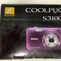 デジカメ Nicon COOLPIX S3100 ほぼ新品の画像