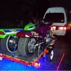 17‘ Flat Bed & Bike Trailer 未登録の画像