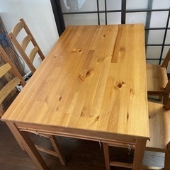 ダイニングテーブルセット　決定しました。